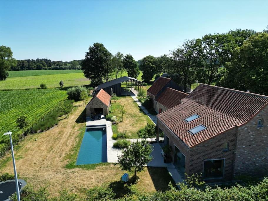 Schuurloft Hof Ten Bogaerde Met Biozwembad, Veldzicht & Uilennest Jabbeke  Exterior photo